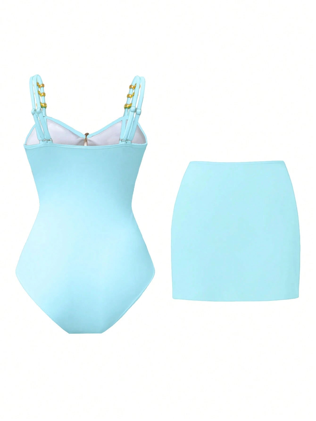 Conjunto Luxo Maiô + Saia Patrícia