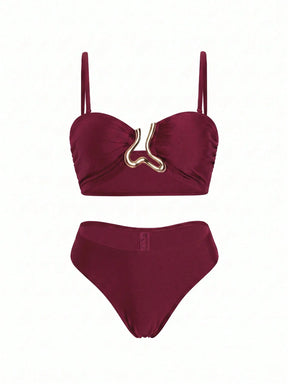 Conjunto Luxo Biquíni + Saia Catarina
