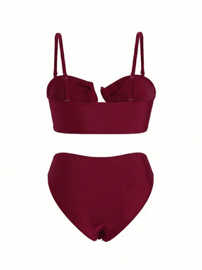 Conjunto Luxo Biquíni + Saia Catarina
