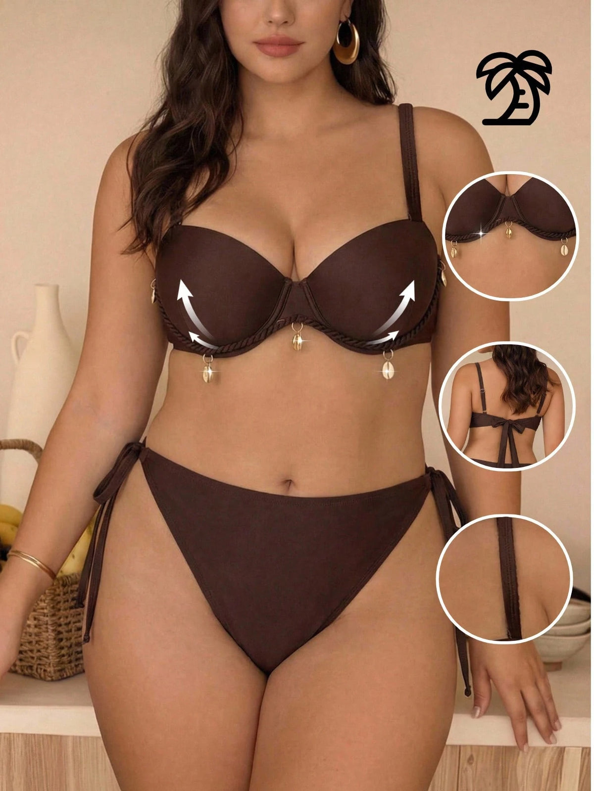 Biquíni Plus Size Sayonara