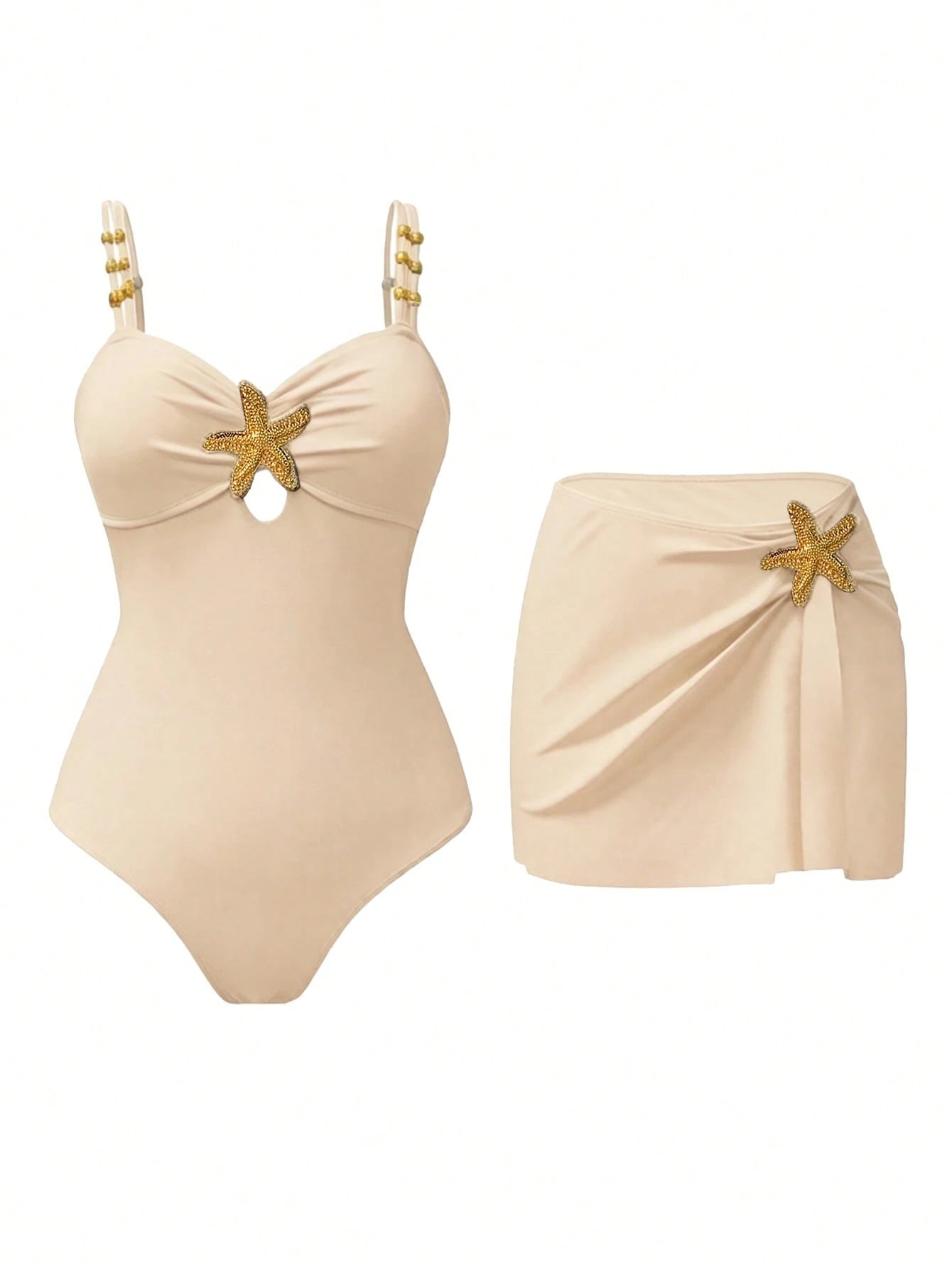 Conjunto Luxo Maiô + Saia Patrícia
