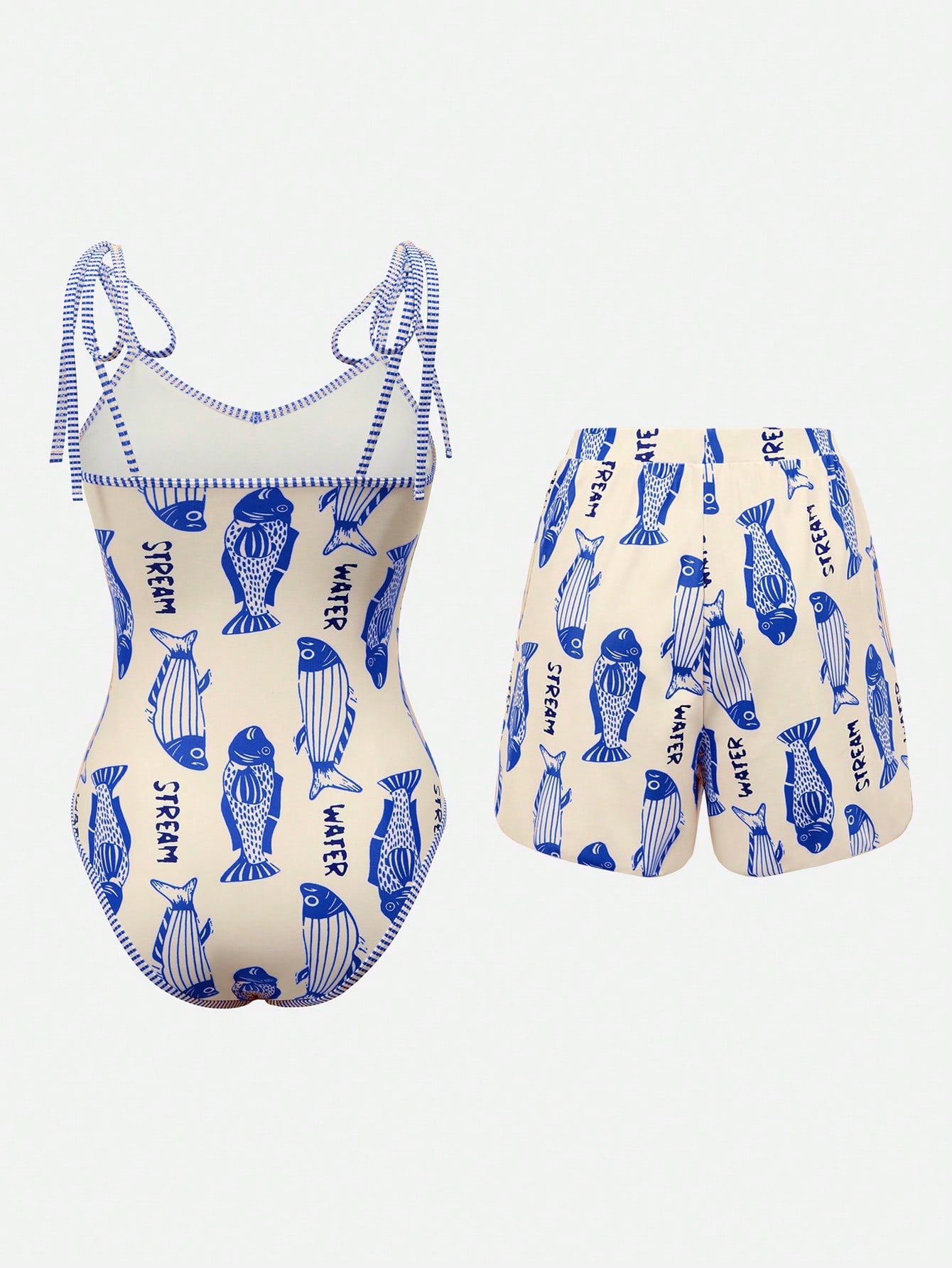 Conjunto Luxo Maiô + Short Bruna