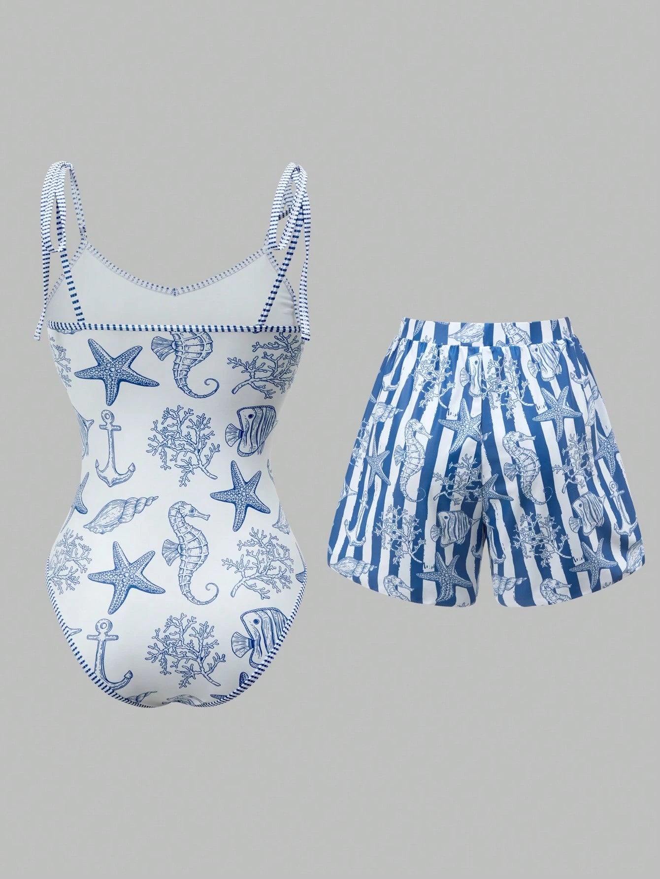 Conjunto Luxo Maiô + Short Bruna