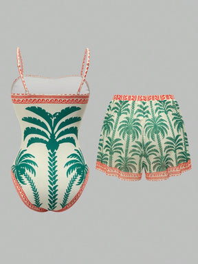 Conjunto Luxo Maiô + Short Sarah