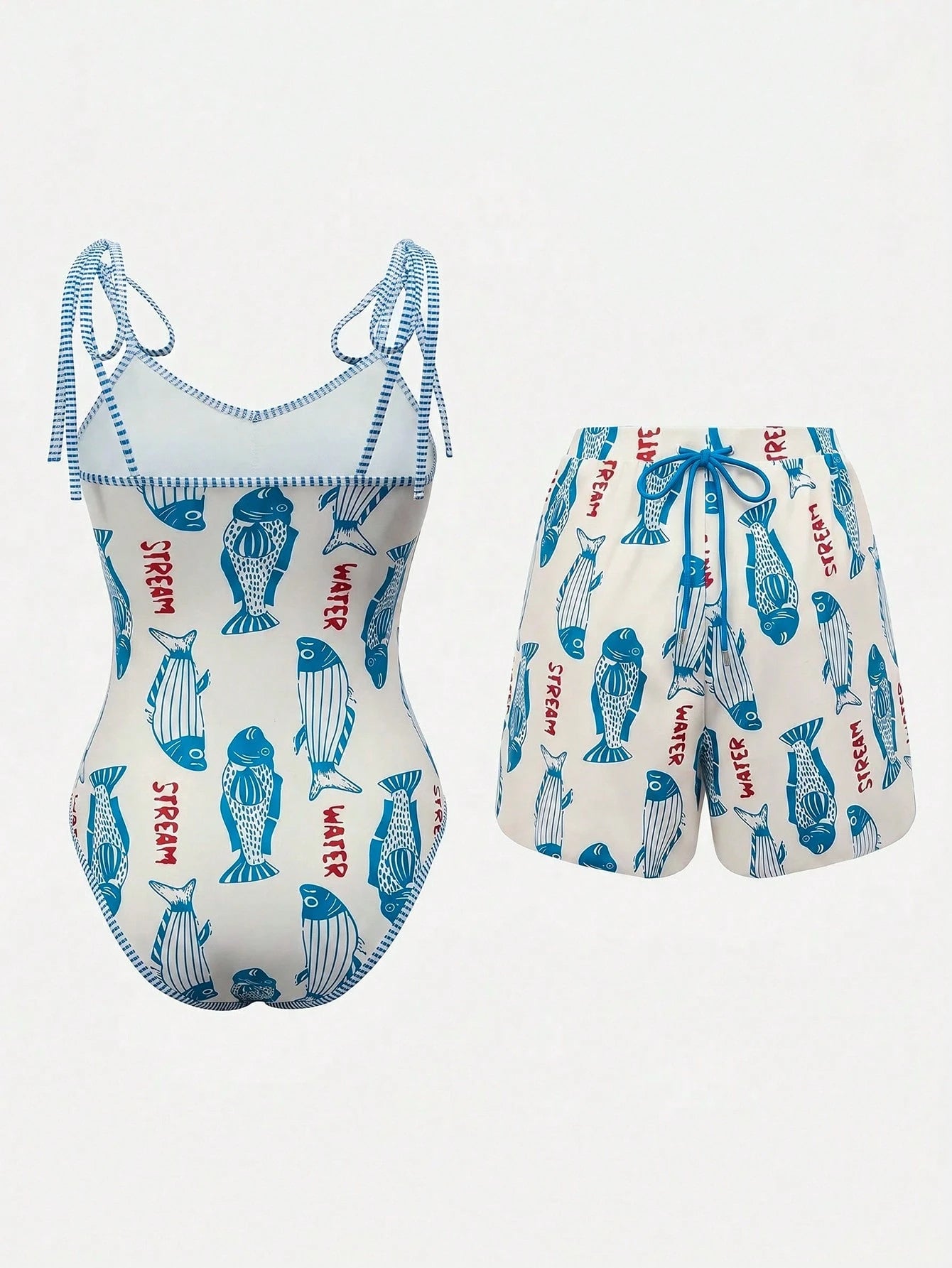 Conjunto Luxo Maiô + Short Bruna