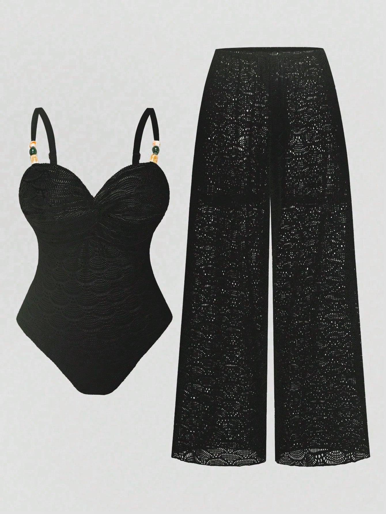 Conjunto Luxo Maiô + Calça Betany