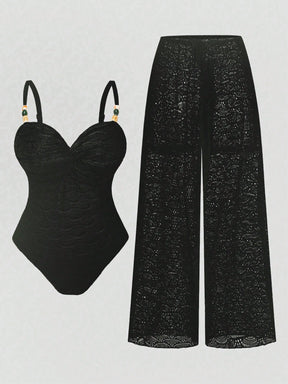 Conjunto Luxo Maiô + Calça Betany