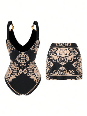 Conjunto Luxo Maiô + Short Penelope