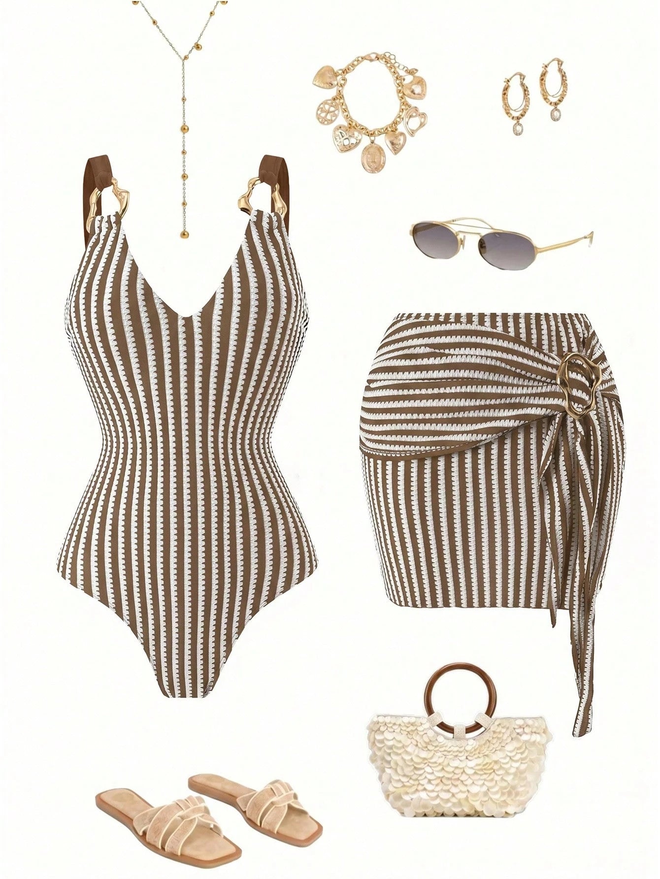 Conjunto Luxo Maiô + Short Penelope