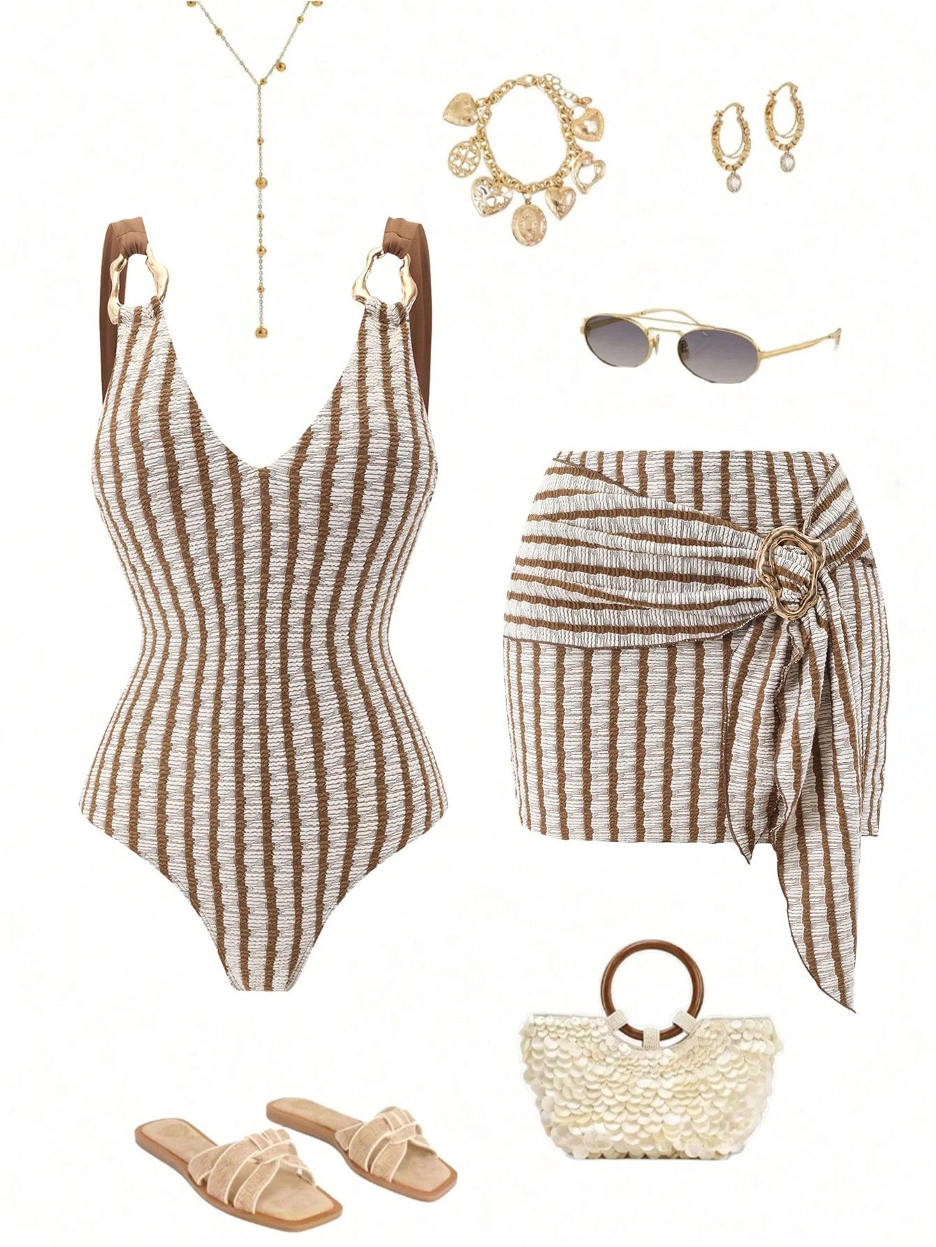 Conjunto Luxo Maiô + Short Penelope
