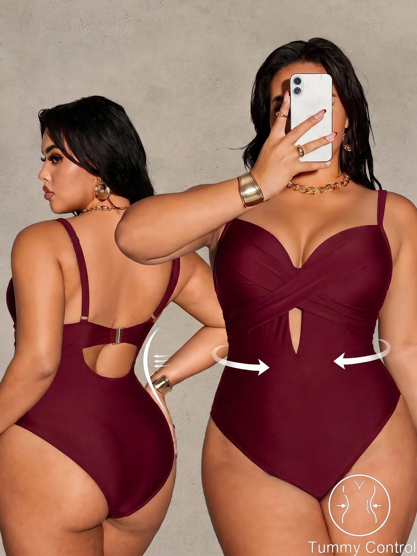 Maio Plus Size Cláudia