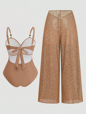 Conjunto Luxo Maiô + Calça Betany