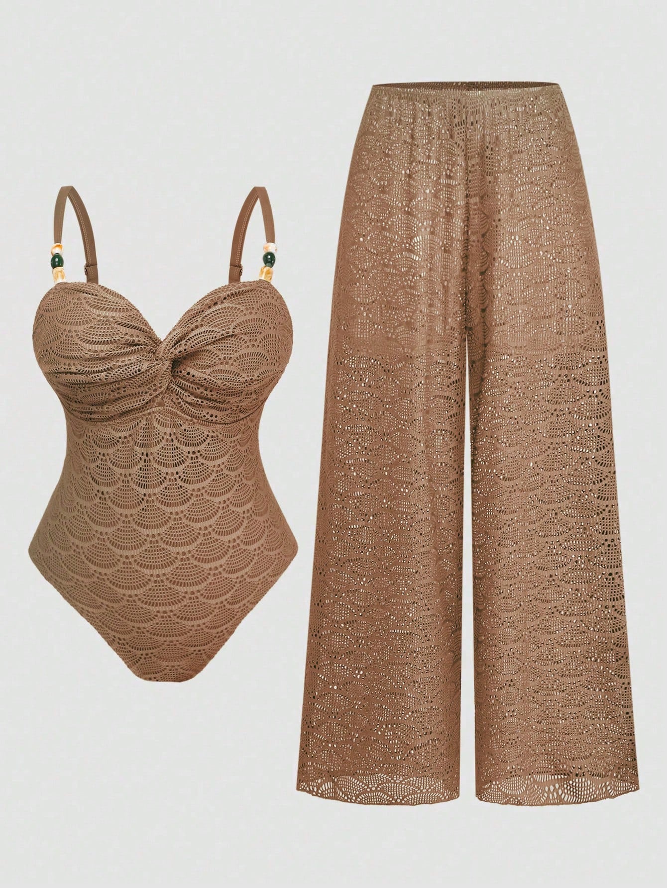 Conjunto Luxo Maiô + Calça Betany