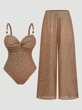 Conjunto Luxo Maiô + Calça Betany
