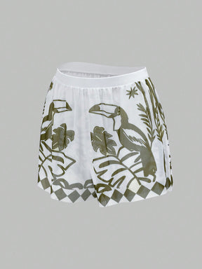 Conjunto Luxo Maiô + Short Sarah