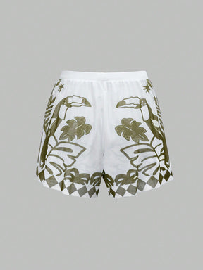 Conjunto Luxo Maiô + Short Sarah