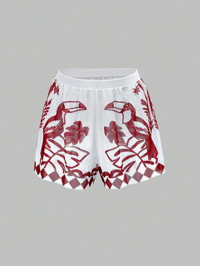 Conjunto Luxo Maiô + Short Sarah