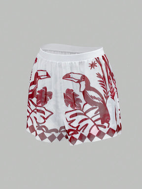 Conjunto Luxo Maiô + Short Sarah