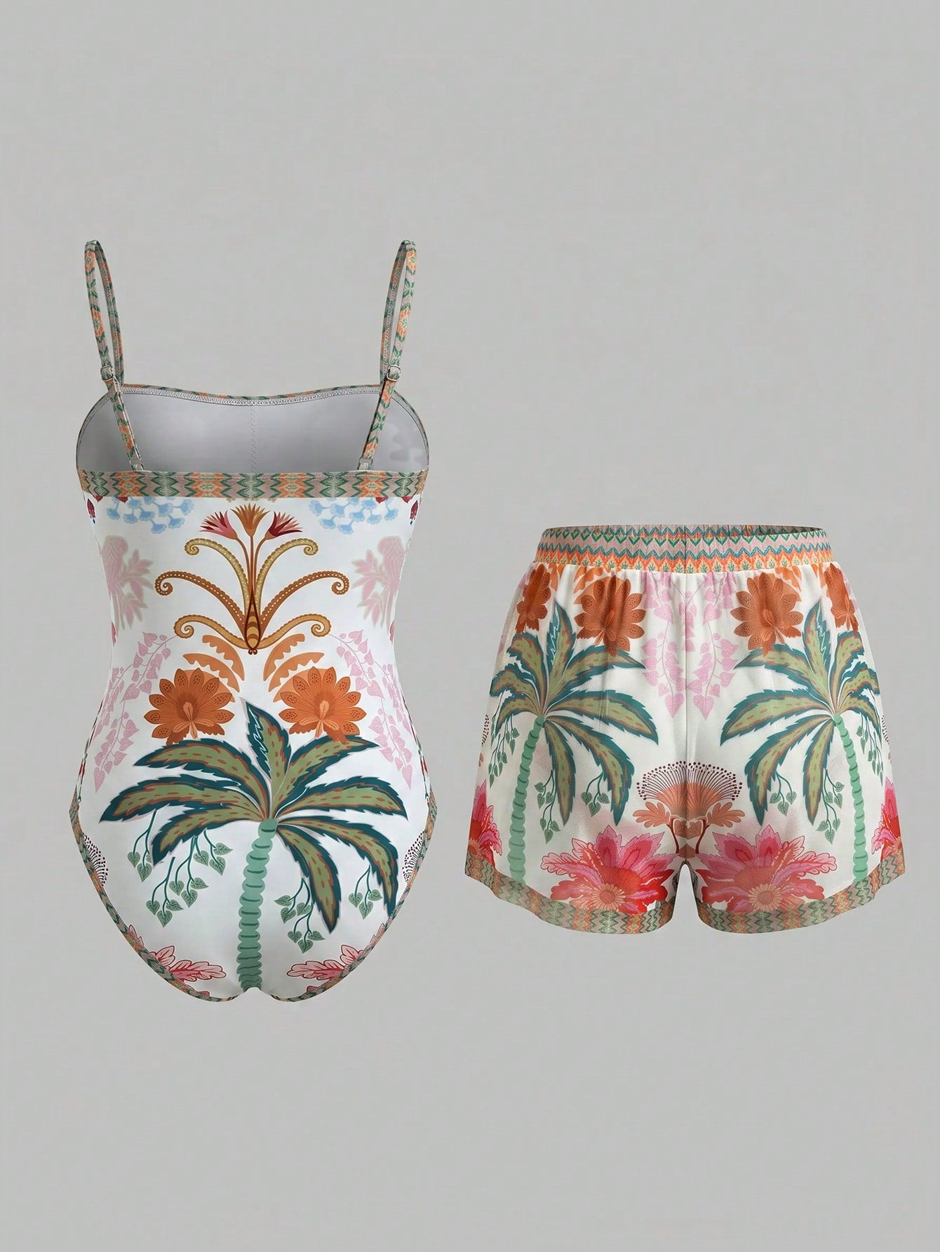 Conjunto Luxo Maiô + Short Sarah