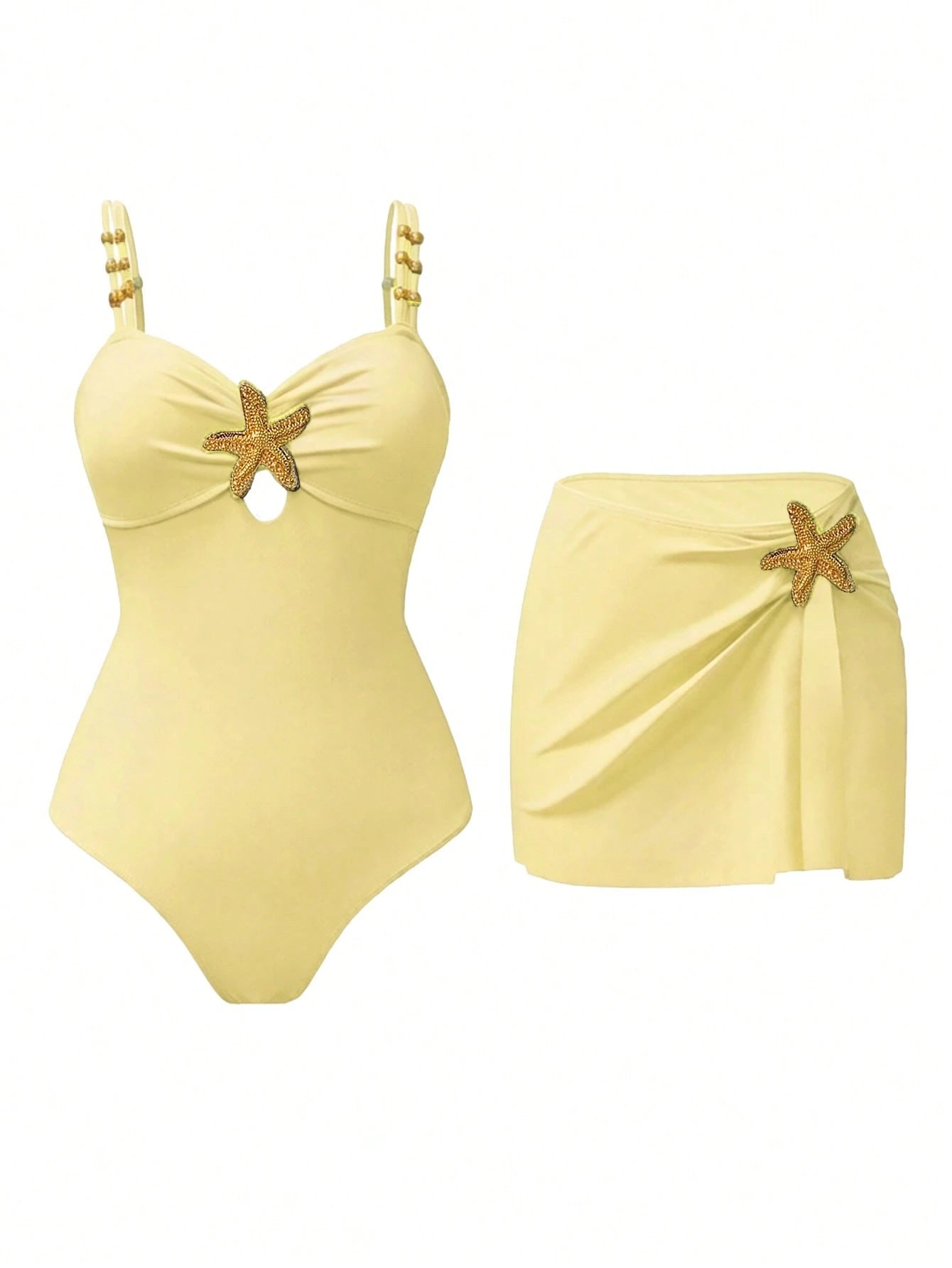 Conjunto Luxo Maiô + Saia Patrícia