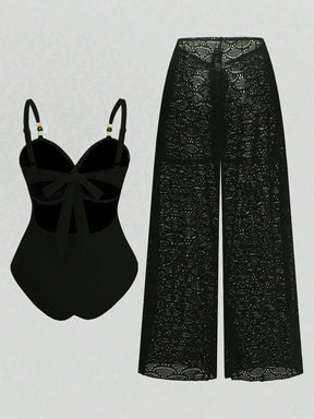 Conjunto Luxo Maiô + Calça Betany