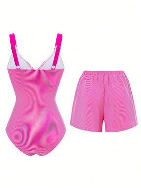Conjunto Luxo Maiô + Short Ananda