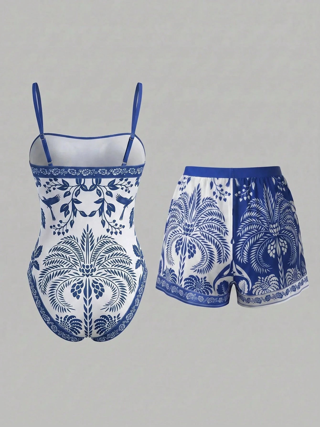 Conjunto Luxo Maiô + Short Sarah