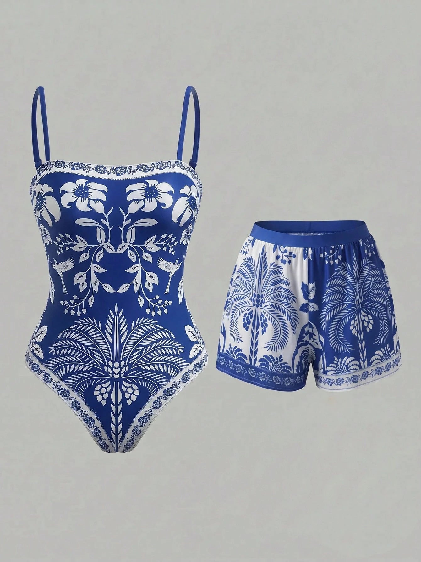 Conjunto Luxo Maiô + Short Sarah
