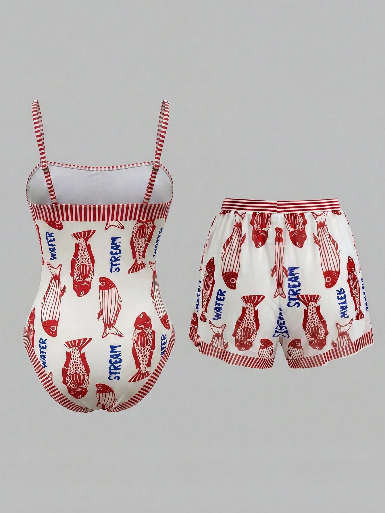 Conjunto Luxo Maiô + Short Sarah