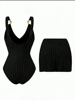 Conjunto Luxo Maiô + Short Penelope