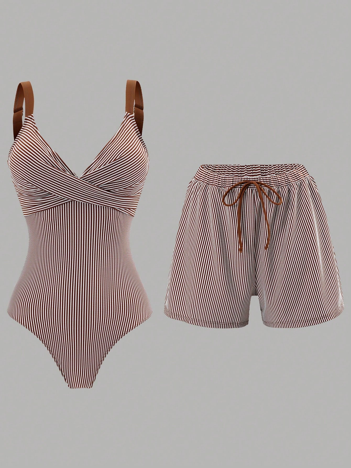 Conjunto Luxo Maiô + Short Ananda