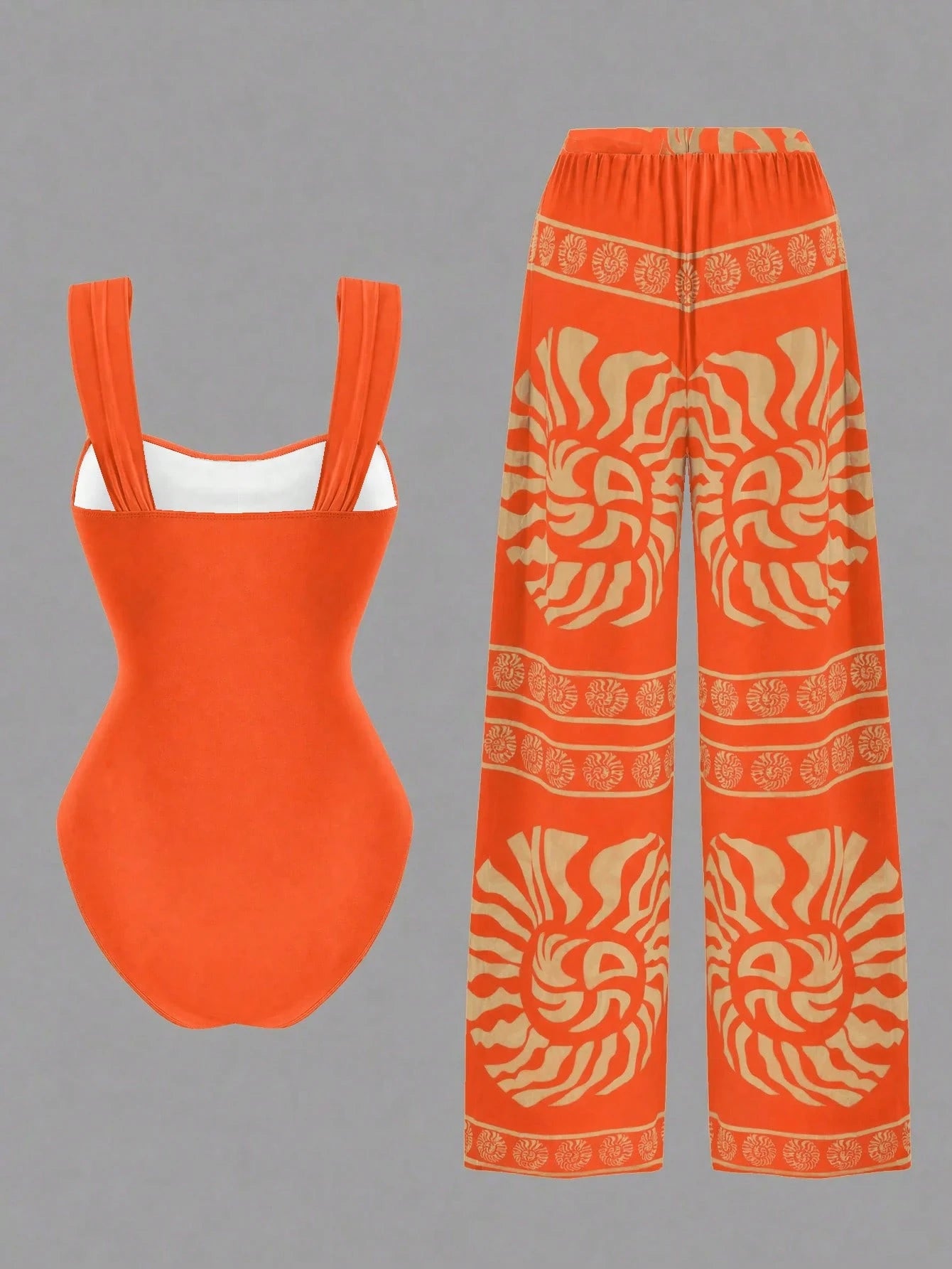 Conjunto Luxo Maiô + Calça Wanessa