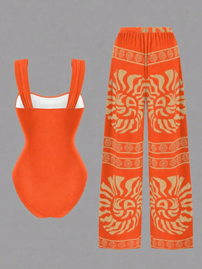 Conjunto Luxo Maiô + Calça Wanessa