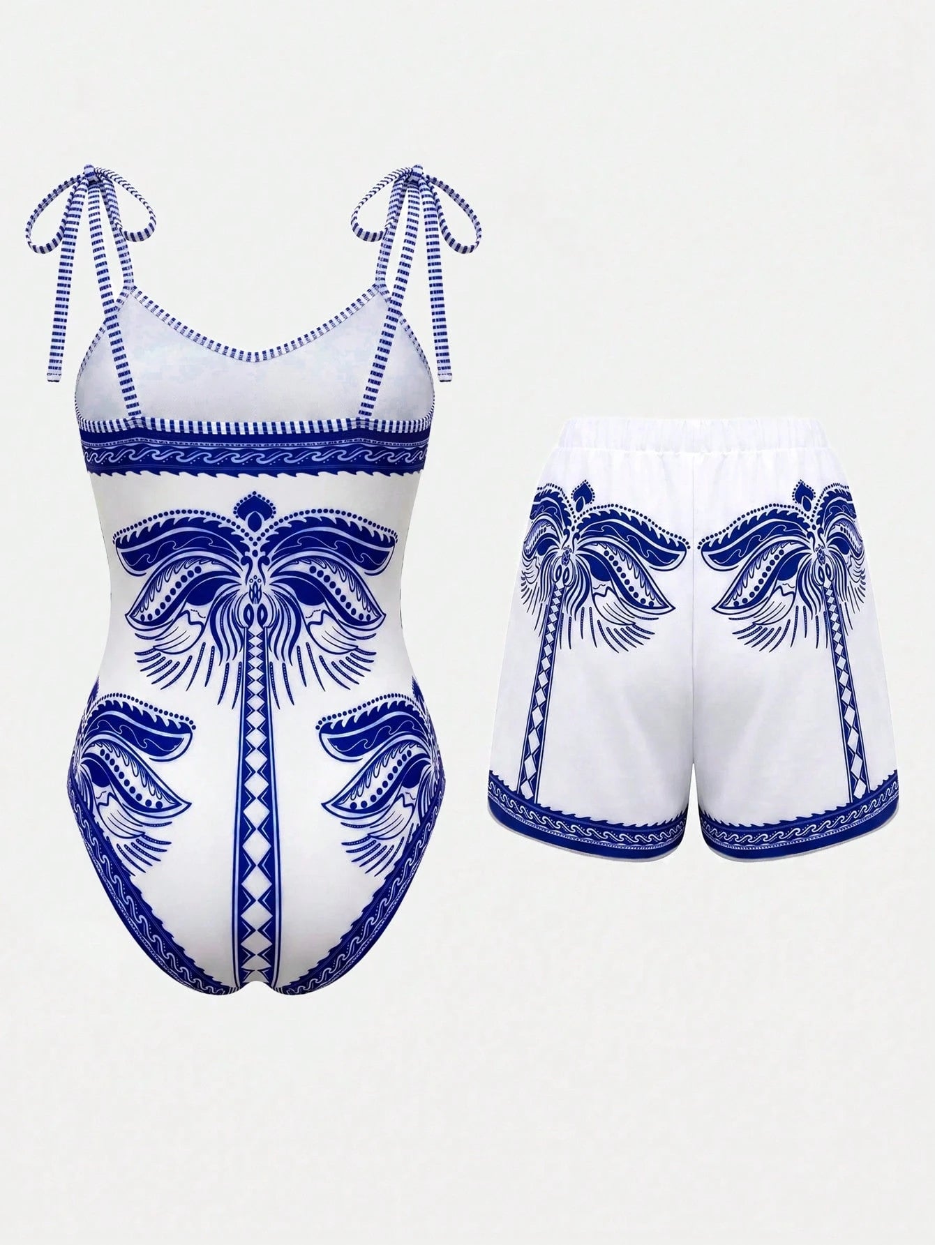 Conjunto Luxo Maiô + Short Bruna
