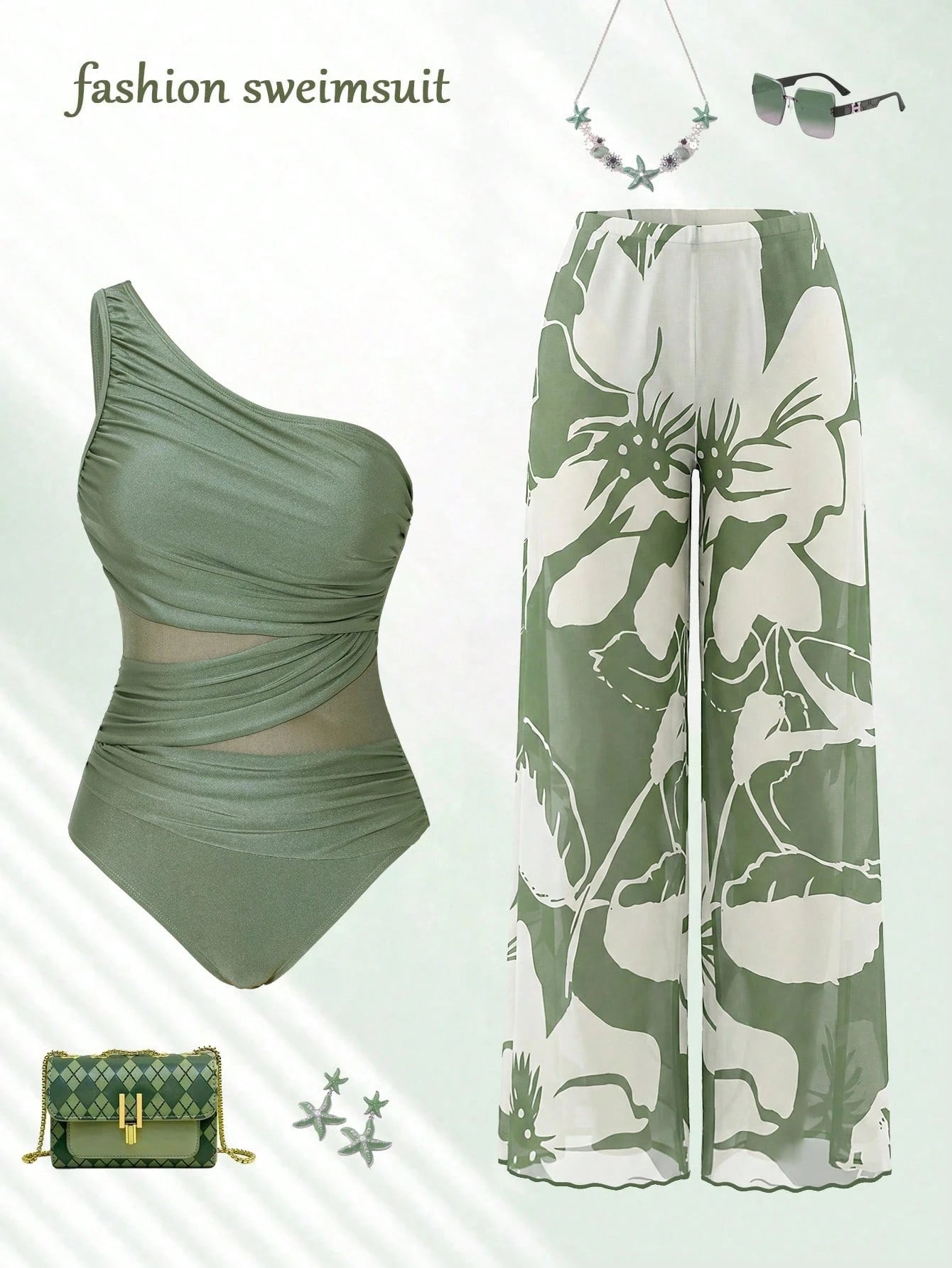Conjunto Luxo Maiô + Calça Milla