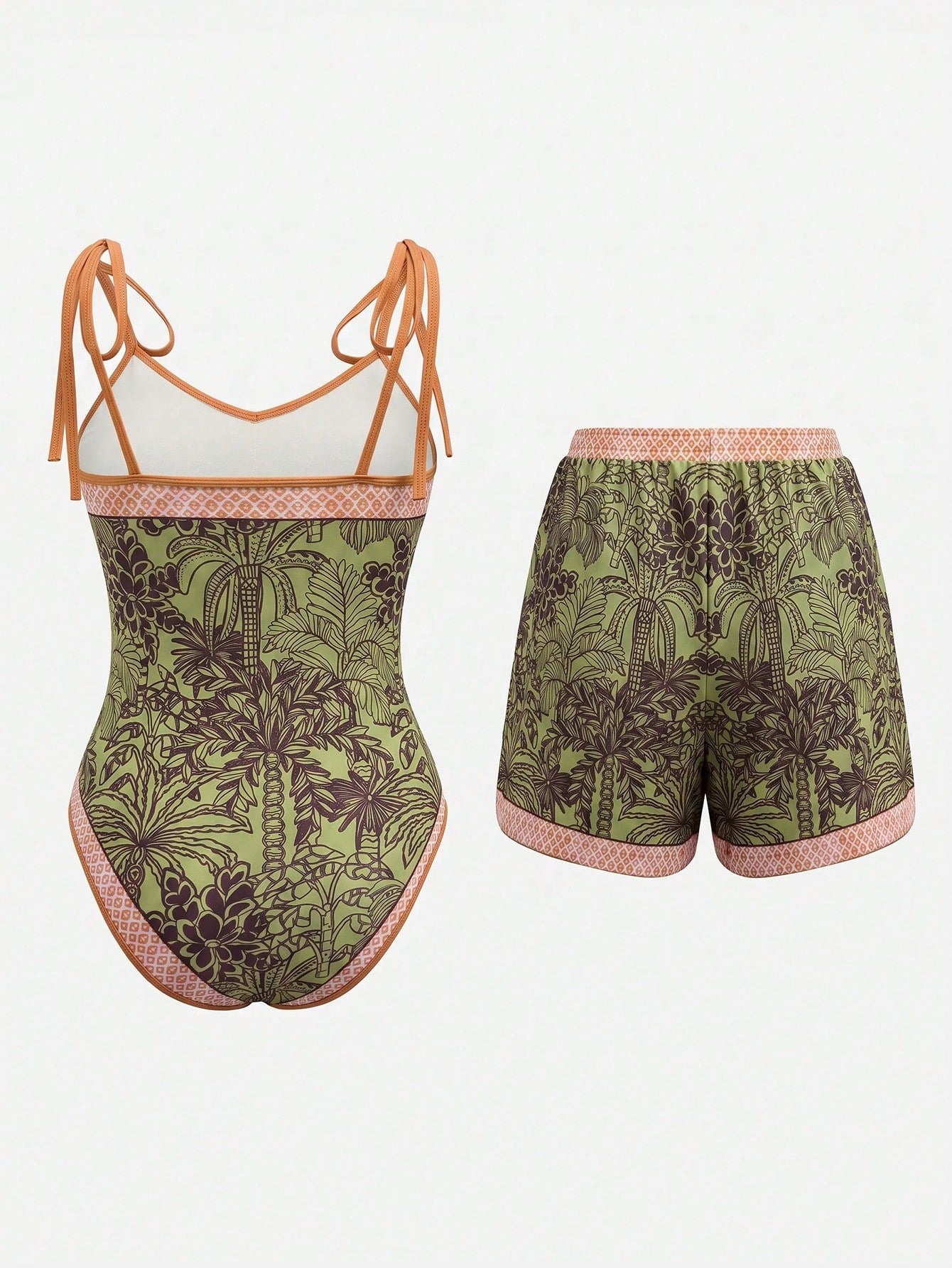 Conjunto Luxo Maiô + Short Bruna