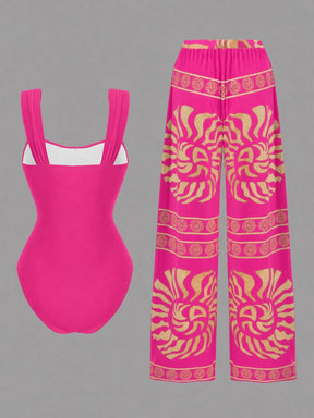 Conjunto Luxo Maiô + Calça Wanessa