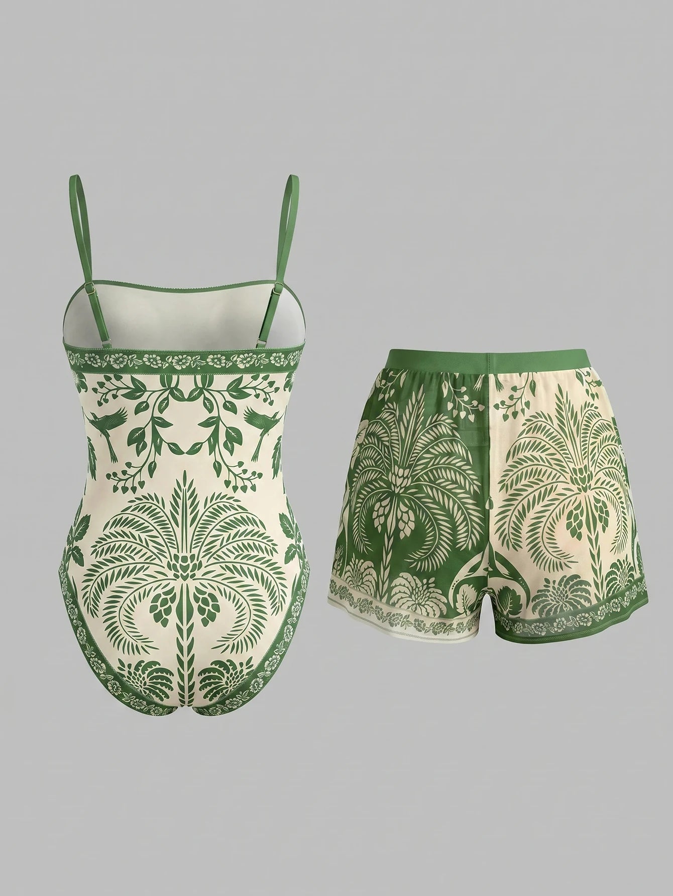 Conjunto Luxo Maiô + Short Sarah