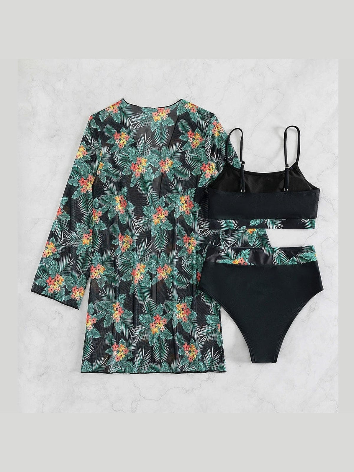Conjunto Biquíni 3 Peças Chrystal