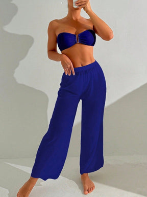 Conjunto Biquíni 3 Peças Elegante Choe