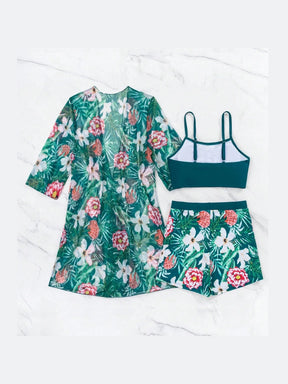 Conjunto Biquíni 3 Peças Íris