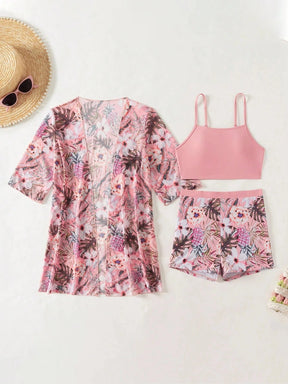 Conjunto Biquíni 3 Peças Íris