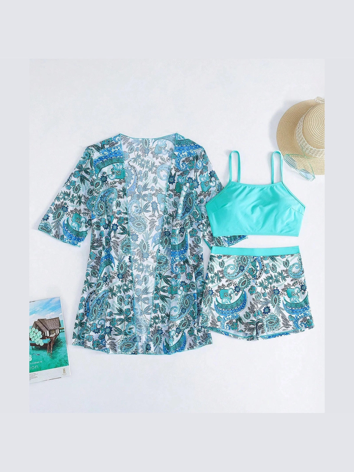 Conjunto Biquíni 3 Peças Íris