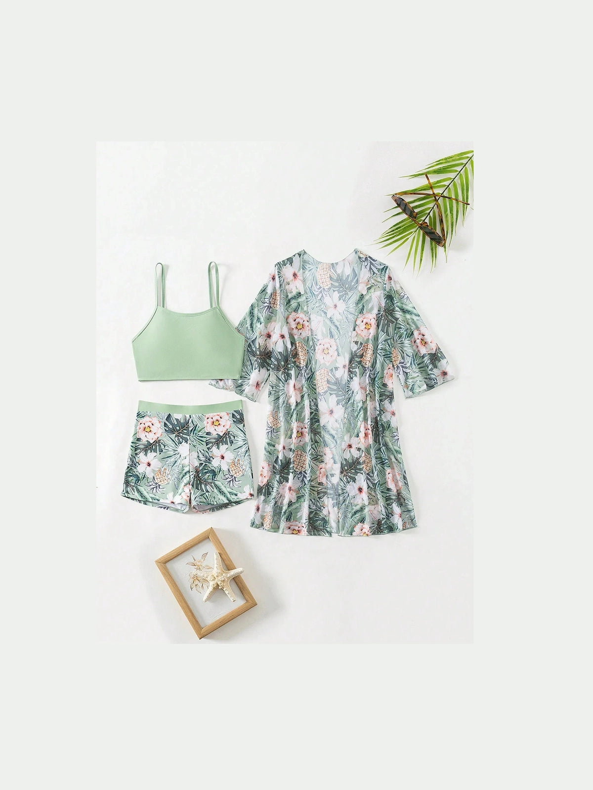 Conjunto Biquíni 3 Peças Íris