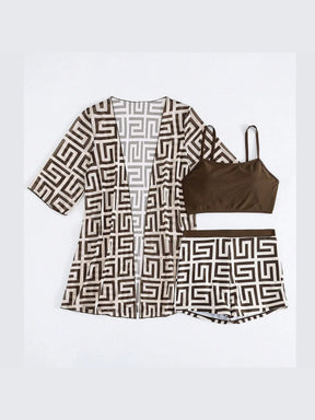 Conjunto Biquíni 3 Peças Íris