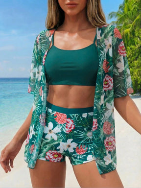 Conjunto Biquíni 3 Peças Íris