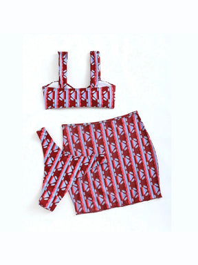 Conjunto Biquíni 3 Peças Kaelya