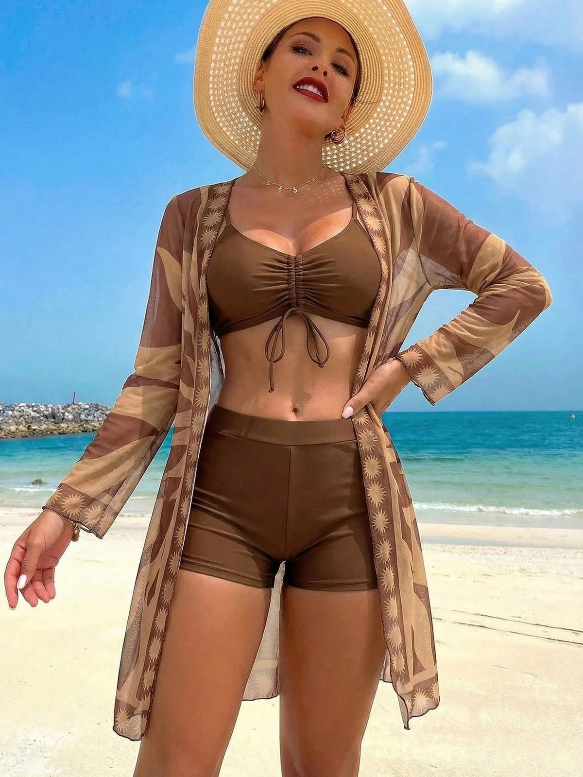 Conjunto Biquíni 3 Peças Laura