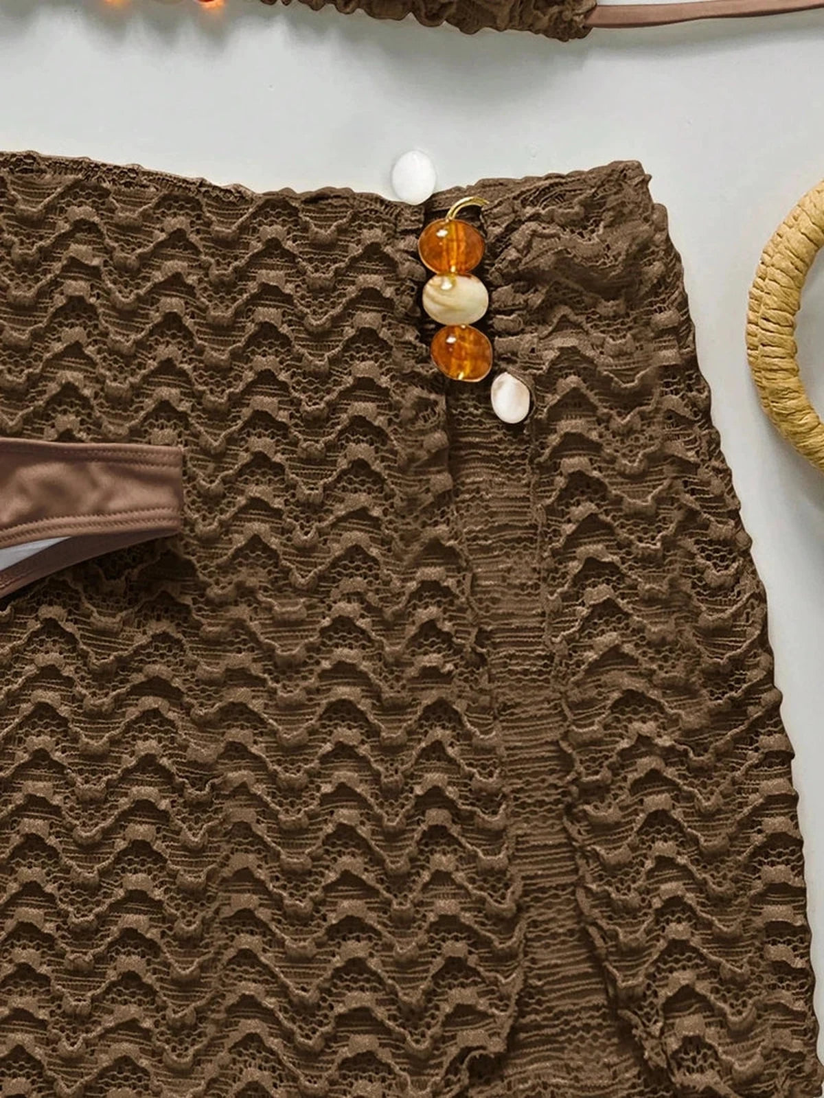 Conjunto Biquíni 3 Peças Pérola