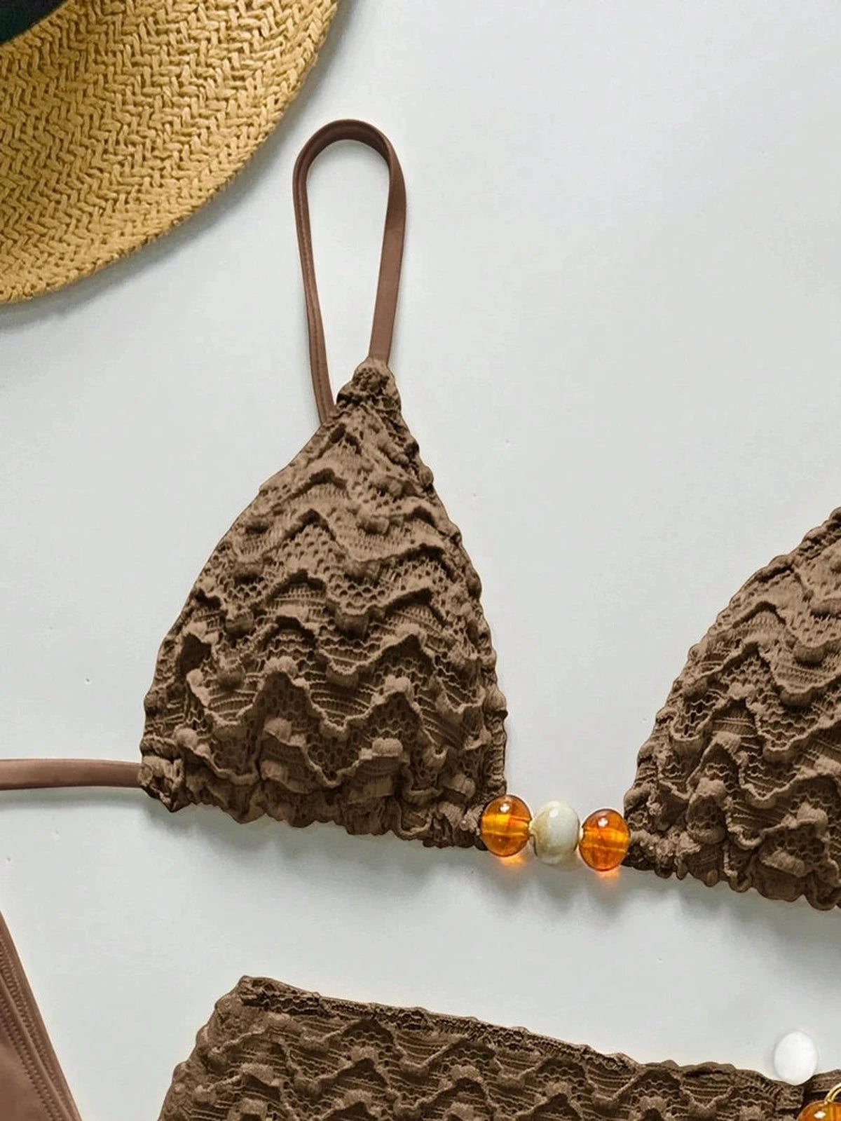 Conjunto Biquíni 3 Peças Pérola